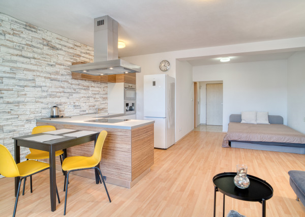 Na predaj priestranný 1-izbový byt v Miloslavove