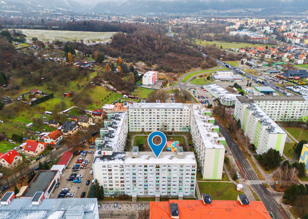 Na predaj priestranný 3-izbový byt v Martine - Zaturčie