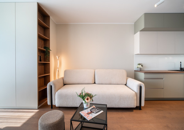 Na prenájom 2-izbový byt so šatníkom v Eurovea Tower – Bratislava