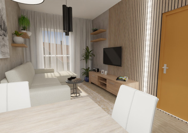 Na predaj investičný 2-izbový apartmán (nebytový priestor) v Bardejove s možnosťou prenosu DPH