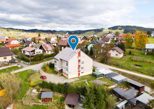 Na predaj priestranný 3-izbový byt v Zákamennom