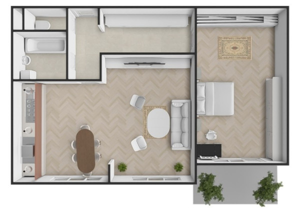 REZERVOVANÉ: Na predaj moderný 2-izbový byt na Zlatovskej ulici v Trenčíne