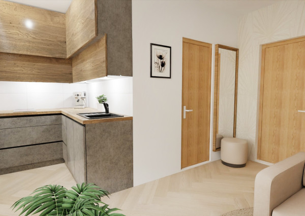 Na predaj investičný 1-izbový apartmán (nebytový priestor) v Bardejove s možnosťou prenosu DPH