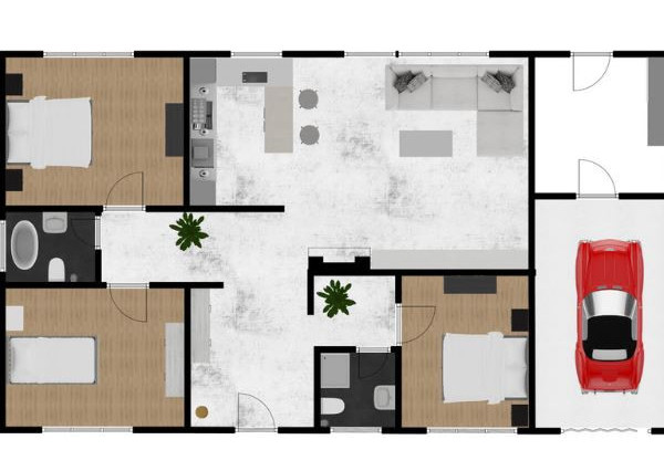 Na predaj novostavba s garážou a dvoma kúpeľňami v Senci