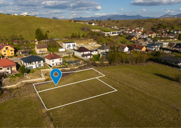 ZNÍŽENÁ CENA: Na predaj stavebný pozemok v obci Bitarová