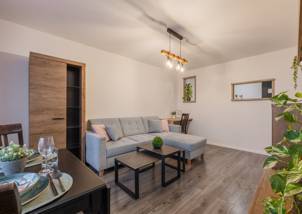 Na prenájom zariadený 1,5-izbový byt s loggiou v Košiciach