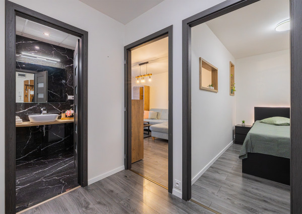 Na prenájom zariadený 1,5-izbový byt s loggiou v Košiciach