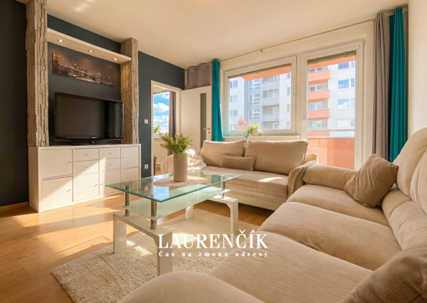 Na prenájom slnečný 2-izbový byt na ulici Liptovská v Trenčíne