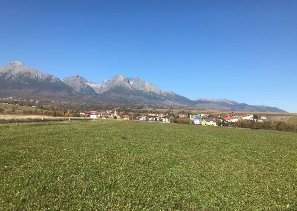 Na predaj investičné pozemky pod Tatrami