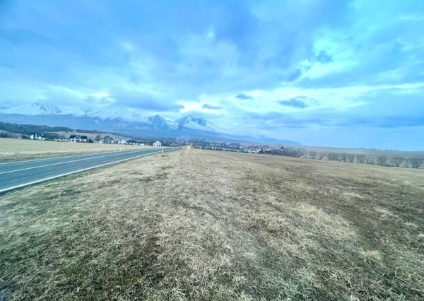 Na predaj investičné pozemky pod Tatrami