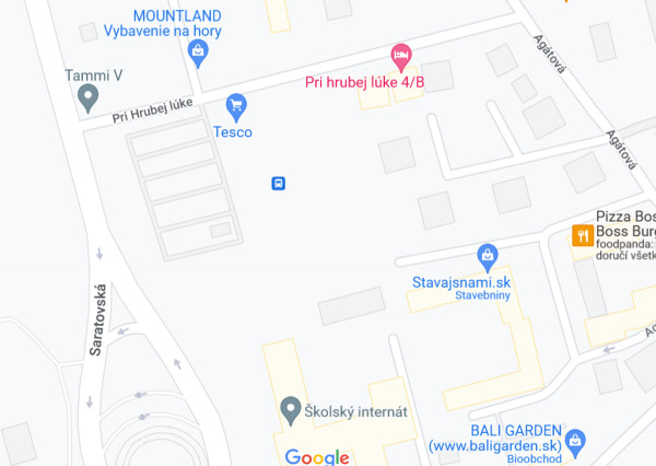 Na prenájom vonkajšie parkovacie státie v Dúbravke