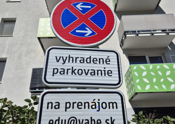 Na prenájom parkovacie státie pri komplexe Tammi 1, Dúbravka