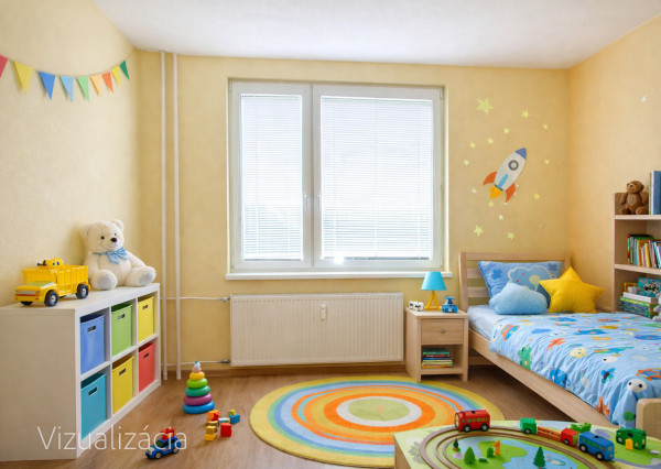 Na predaj slnečný 3,5-izbový byt v Nitre na sídlisku Klokočina