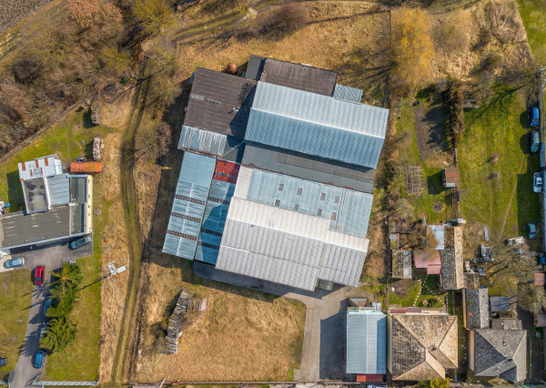 Na predaj výrobná hala s administratívnou časťou pri Lučenci