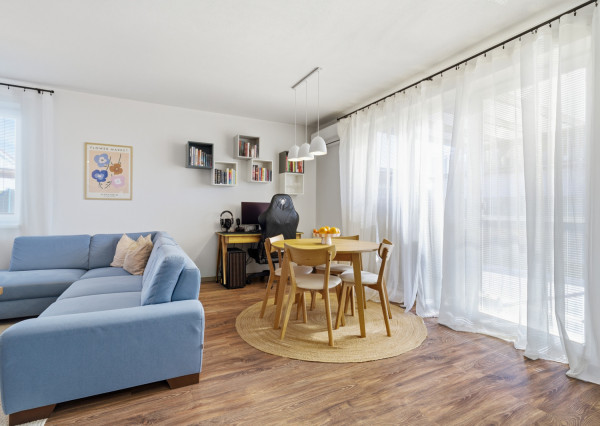 Na predaj 3-izbový byt so záhradou a garážou v Bielom Kostole