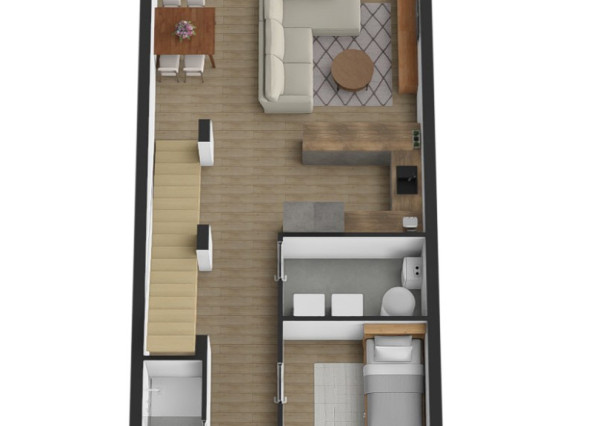 Na predaj novostavba v Lehniciach - časť trojdomu B