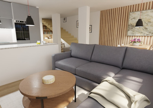 Na predaj novostavba v Lehniciach - časť trojdomu B