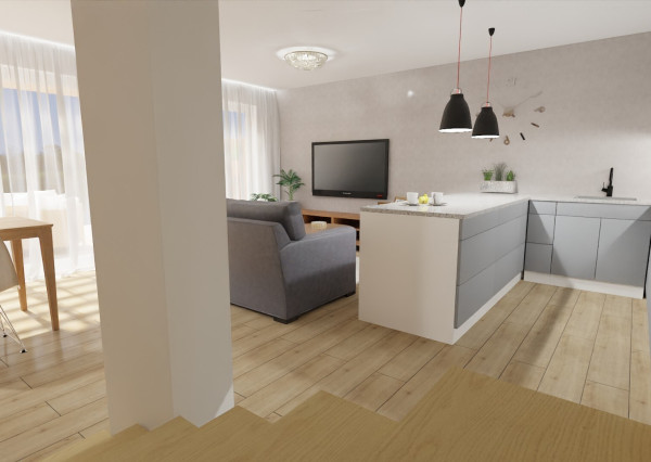 Na predaj novostavba v Lehniciach - časť trojdomu B