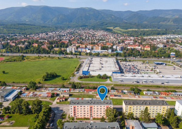 Na predaj 3-izbový byt s veľkou loggiou v Martin-Sever