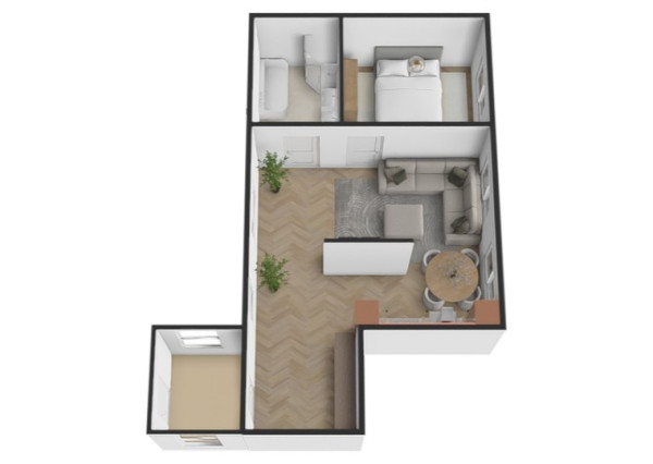 Na predaj 2-izbový byt v Bánovciach nad Bebravou