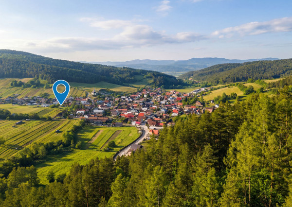 Na predaj pozemok s panoramatickým výhľadom v obci Jablonové