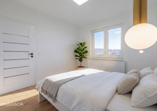 Na predaj zrekonštruovaný 3-izbový byt v obci Malcov