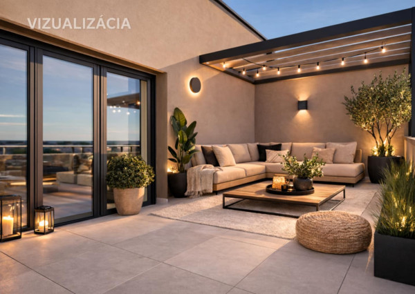 Na predaj 3-izbový byt s terasou v Bánovciach nad Bebravou