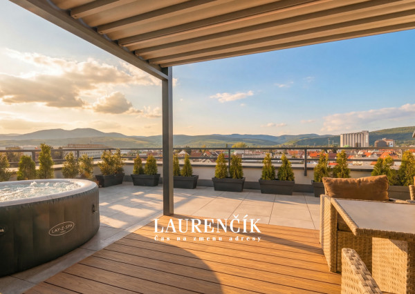 NA PREDAJ | Exkluzívny 3- izbový byt s veľkorysou terasou v Trenčíne