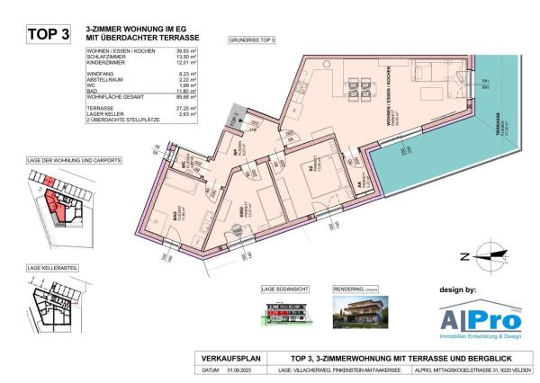 Exkluzívne v ponuke  6 luxusných apartmánov v najkrajšej lokalite Korutánska, v oblasti Villach