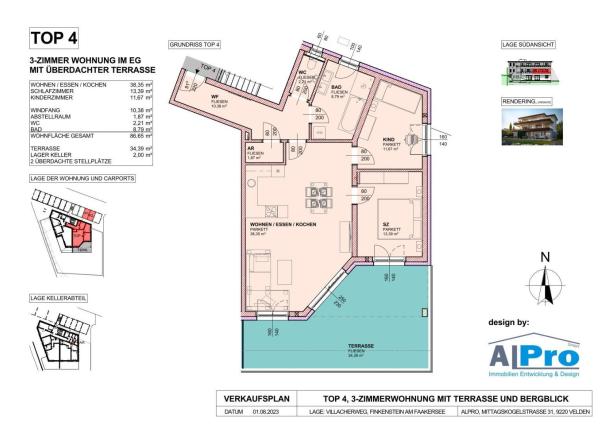 Exkluzívne v ponuke  6 luxusných apartmánov v najkrajšej lokalite Korutánska, v oblasti Villach