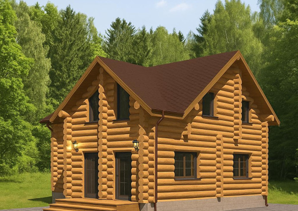 Na predaj zrubový dom s realizáciou výstavby priamo na vašom pozemku