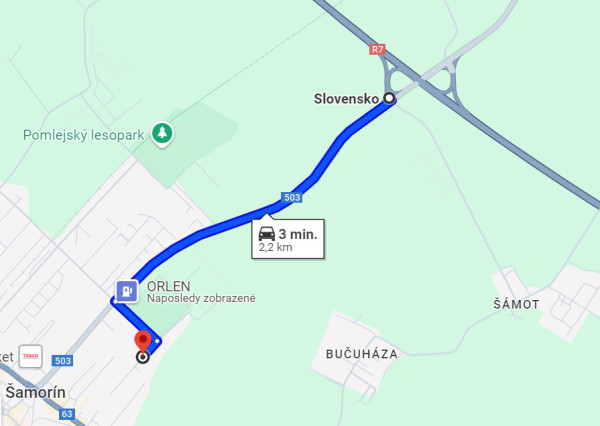 Na predaj novostavba haly s výbornou dostupnosťou v priemyselnej časti Šamorína určená na výrobu a skladovanie