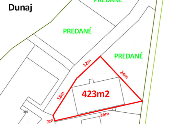 Na predaj atraktívny pozemok v povodí Malého Dunaja