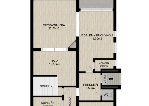 Na predaj 5-izbový rodinný dom v Hamuliakove