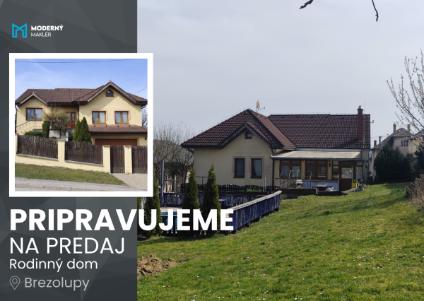 Na predaj dvojgeneračný rodinný dom blízko Bánoviec nad Bebravou