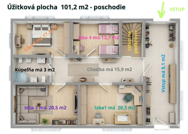 Na predaj dom v lese, blízko mesta Kokava nad Rimavicou