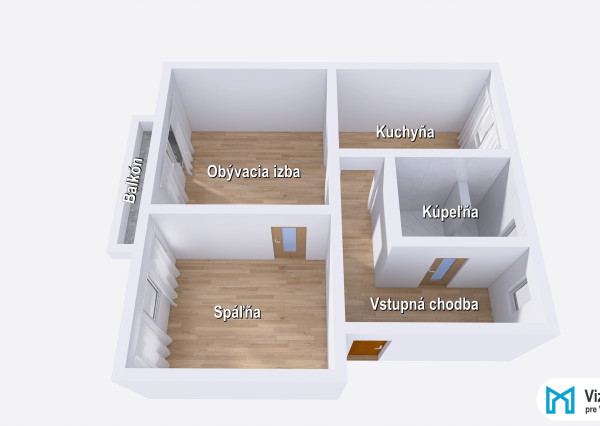 NA PREDAJ | 2 - IZBOVÝ BYT V TRENČÍNE  STROJÁRENSKÁ ULICA