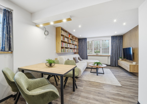 Na prenájom kompletne zariadený 2-izbový byt v Lozorne