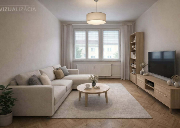 Na predaj 3-izbový byt v pôvodnom stave v Partizánskom