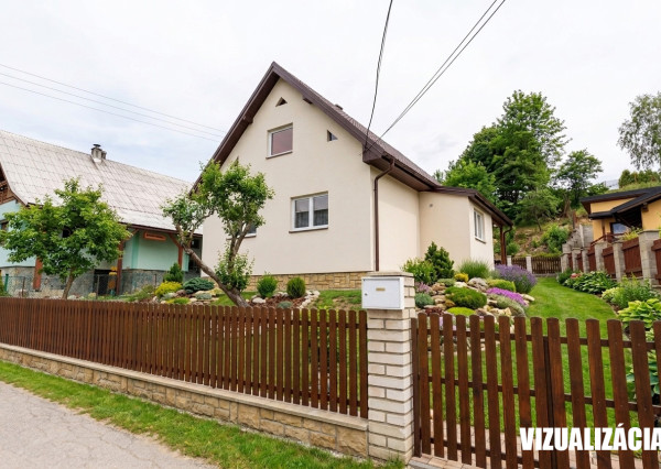 Na predaj rodinný dom s priestrannou záhradou v Oščadnici
