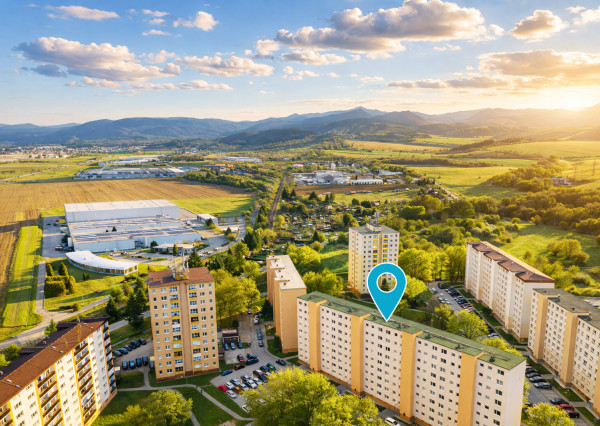 Na predaj prerobený 3-izbový byt s loggiou, Martin-Košúty II