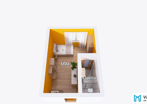 NA PREDAJ | 3-IZBOVÝ BYT + GARSÓNKA + 64 m² TERASA S VÝHĽADOM NA HRAD - SIHOŤ I.