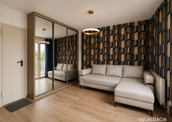 Na predaj investičný zariadený 1-izbový apartmán (nebytový priestor) v Bardejove