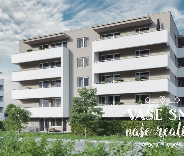 REZERVOVANÝ!!! Výnimočný 2-izbový byt s rozlohou 51,86 m2 a vlastnou záhradou 76 m2, developerský projekt SELANKY