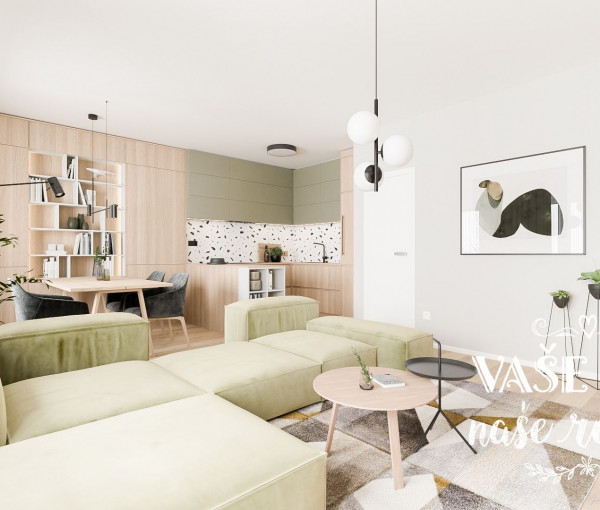 Výnimočný 2-izbový byt s rozlohou 55,20 m2 a vlastnou záhradou 83 m2, developerský projekt SELANKY