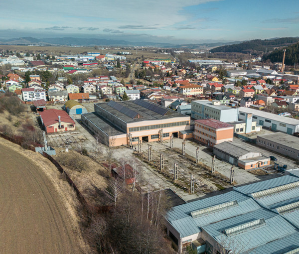 Na predaj priemyselný areál v Kežmarku