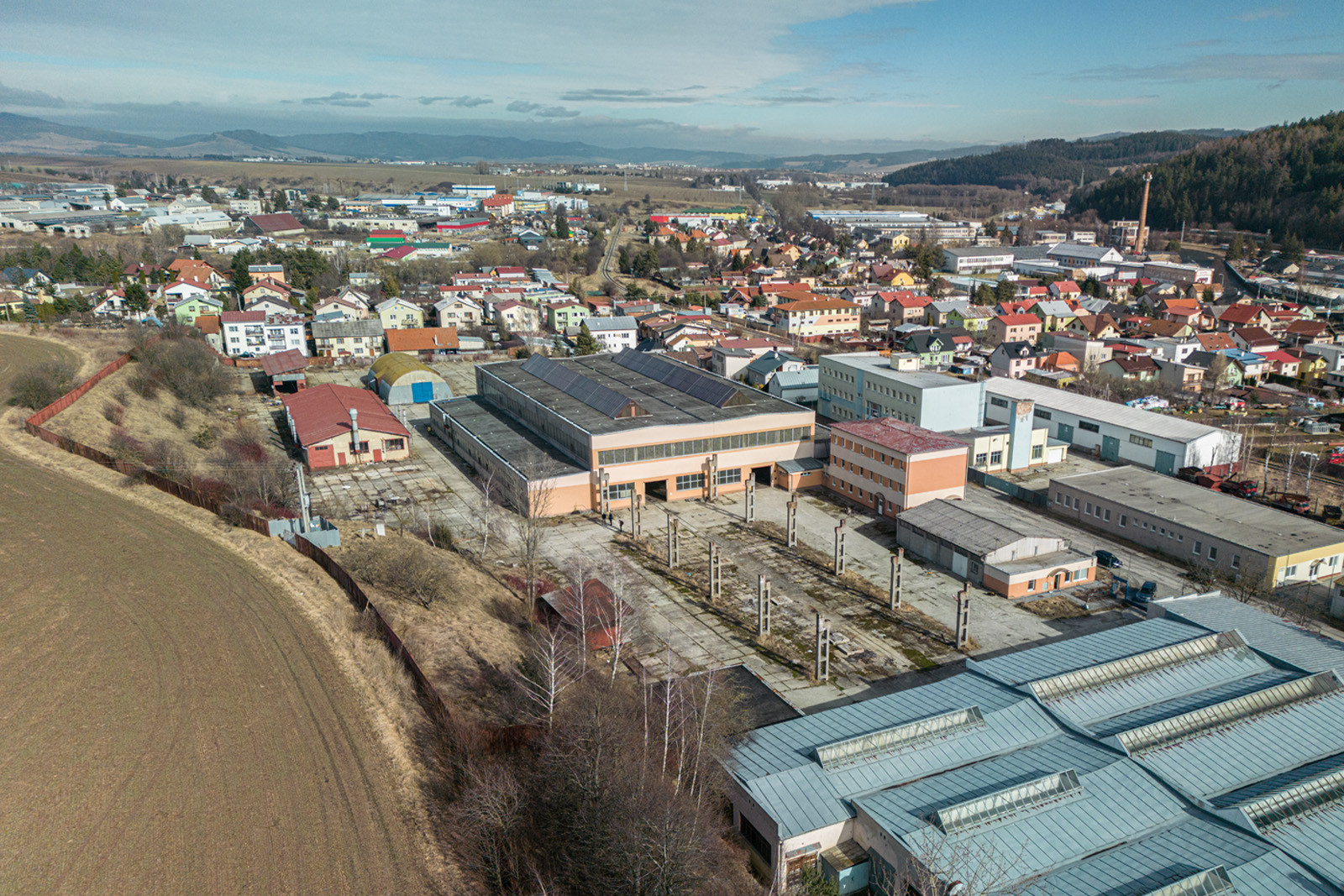 Na predaj priemyselný areál v Kežmarku