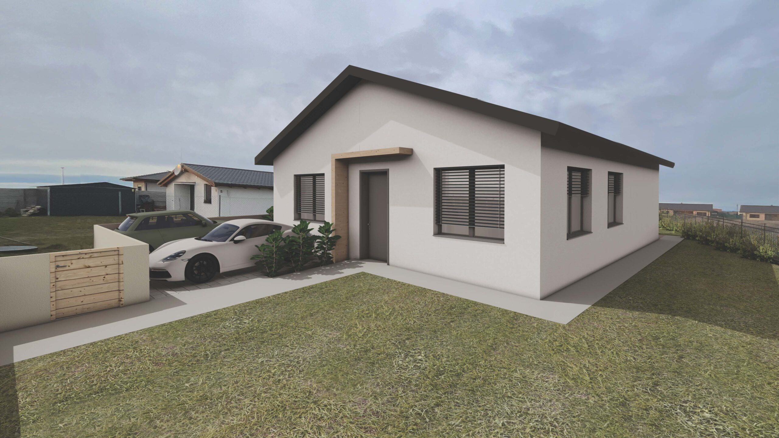 Na predaj novostavba 4-izbového bungalovu v príjemnej lokalite neďaleko Bratislavy