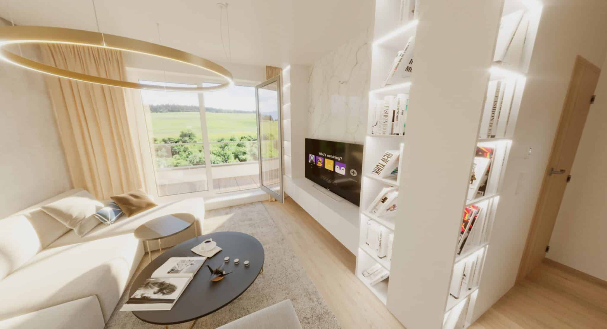 Na predaj štýlový 1-izbový byt na Hôreckej ulici v Žiline