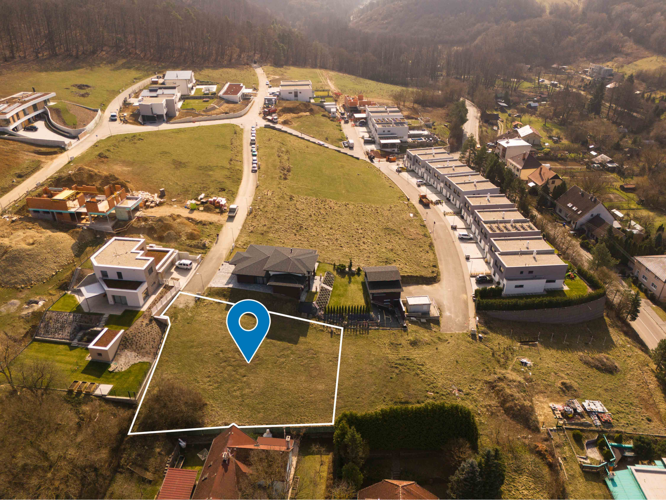 Na predaj pozemok na výstavbu rodinného domu v lokalite Trenčín - Kubrá